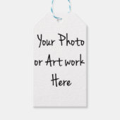 Sjabloon van ambachten cadeaulabel (Voorkant)