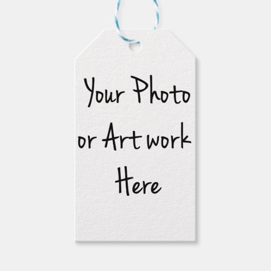 Sjabloon van ambachten cadeaulabel (Voorkant)