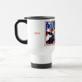 Sjabloon van American Thlevel Mug Reisbeker (Links)