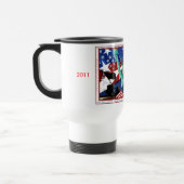 Sjabloon van American Thlevel Mug Reisbeker (Links)