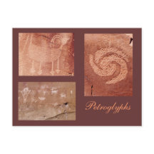 Sjabloon van Ancient Rock Art