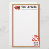 Sjabloon van bakkerijen briefpapier (Voorkant / Achterkant)