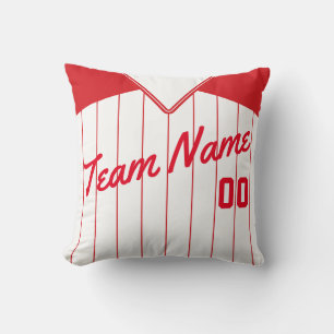  Sjabloon van Baseball Jersey Pillow Kussen