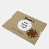 Sjabloon van Brown Clover Ribbon door Kenneth Yonc Deurmat (Schuin)
