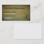 Sjabloon van Chief Fly Fishing Buddy Visitekaartje (Voorkant / Achterkant)