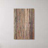 Sjabloon van de achterzijde van de krat van hout canvas afdruk (Voorkant)