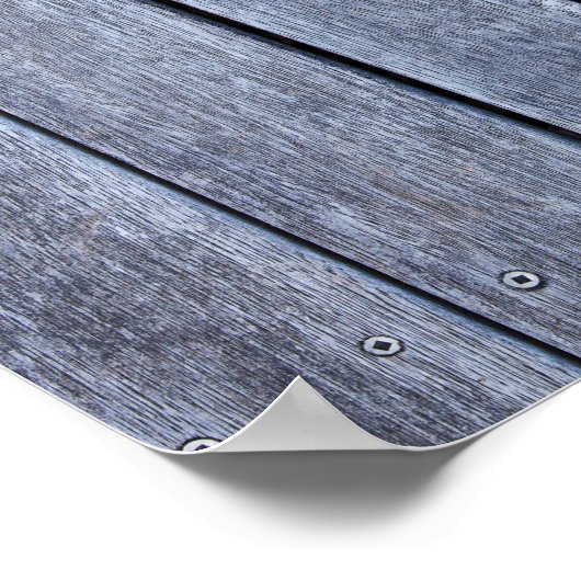 Sjabloon van de achterzijde van de krat van hout poster (Hoek)