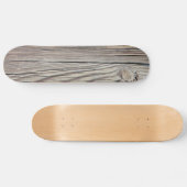 Sjabloon van de achterzijde van de krat van hout skateboard (Horizontaal)