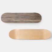Sjabloon van de achterzijde van de krat van hout skateboard (Horizontaal)