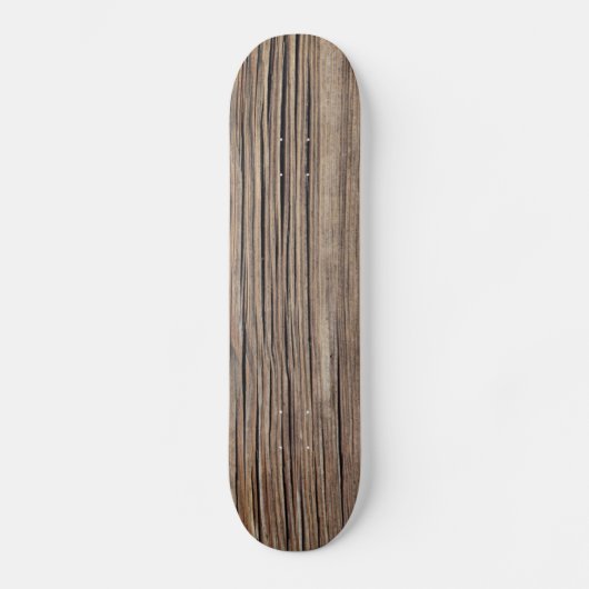 Sjabloon van de achterzijde van de krat van hout skateboard (Voorkant)