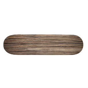 Sjabloon van de achterzijde van de krat van hout skateboard
