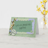 Sjabloon van de Dag Mother´s van de lente de (Gele Bloem)