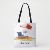 Sjabloon van de docent in ruste, Aangepast Tote Bag (Voorkant)