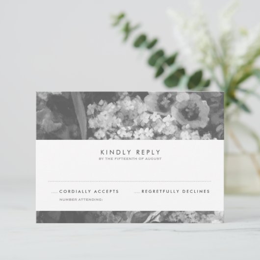 Sjabloon van de Elegance Response Kaart (Staand voorkant)