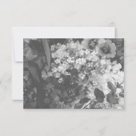 Sjabloon van de Elegance Response Kaart (Achterkant)