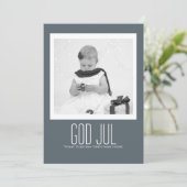 Sjabloon van de hedendaagse God jul (Staand voorkant)