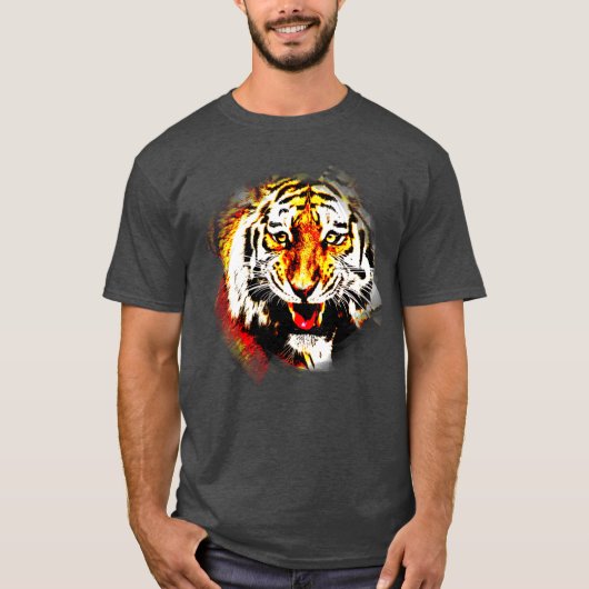 Sjabloon van de hoge legant t-shirt (Voorkant)