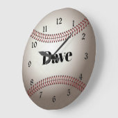 Sjabloon van de honkbal grote klok (Hoek)