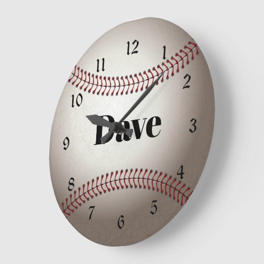 Sjabloon van de honkbal grote klok (Hoek)