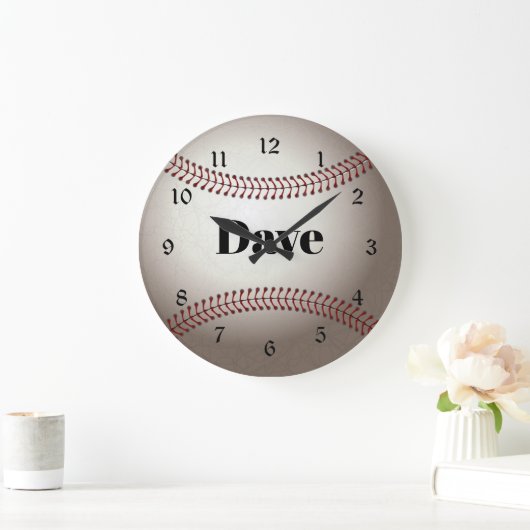 Sjabloon van de honkbal grote klok (Huis)