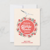 Sjabloon van de Kaart van het begrafenisprogramma (Voorkant)