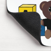 Sjabloon van de leraar Mousepad Muismat (Hoek)