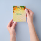 Sjabloon van de Tropische Borders Flyer (Hand)