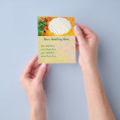 Sjabloon van de Tropische Borders Flyer (Hand)