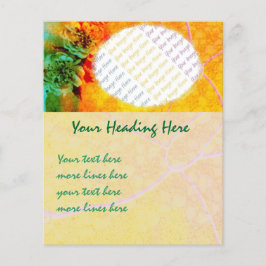 Sjabloon van de Tropische Borders Flyer