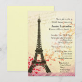 Sjabloon van de Uitnodiging van de Groot-Brittanni (Voorkant / Achterkant)