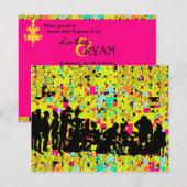 Sjabloon van de weduwenkast van een paar kaart (Voorkant / Achterkant)