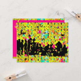 Sjabloon van de weduwenkast van een paar kaart