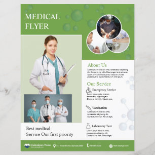 Sjabloon van Doctor Flyer