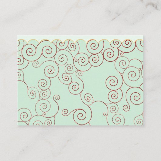 Sjabloon van een witte-plaatskaart plaatskaartje (Achterkant)