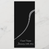 Sjabloon van gebeurtenisprogramma's - Gepersonalis (Achterkant)