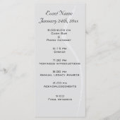 Sjabloon van gebeurtenisprogramma's - Gepersonalis (Voorkant)