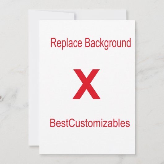 Sjabloon van geboorteaankondiging (Achterkant)