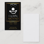 Sjabloon van gekloonde Logo Visitekaartje (Voorkant / Achterkant)