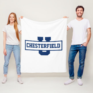 Sjabloon van gepersonaliseerde sportploegen fleece deken