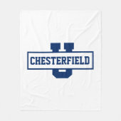 Sjabloon van gepersonaliseerde sportploegen fleece deken (Voorkant)