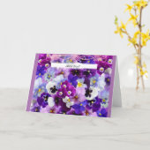 Sjabloon van Glorious Pansies (Gele Bloem)