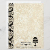 Sjabloon van hedendaagse bakkerijen briefhoofd ontwerp (Voorkant / Achterkant)