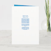 Sjabloon van het begrafenisprogramma (Achterkant)