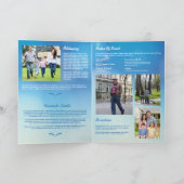 Sjabloon van het begrafenisprogramma (Binnen)