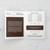 Sjabloon van het begrafenisprogramma (Binnen)