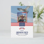 Sjabloon van het begrafenisprogramma voor het lege kaart (Staand voorkant)