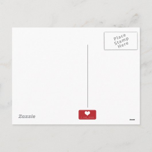 Sjabloon | van het Briefkaart van de Collage van (Achterkant)