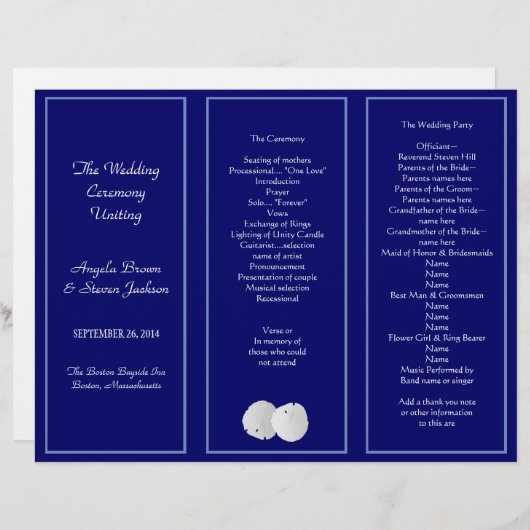 Sjabloon van het drievoudig weddenschap-programma  (Voorkant / Achterkant)