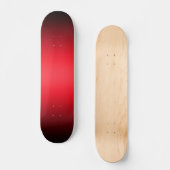 Sjabloon van het Gradiënt Rood & Zwarte Skateboard (Voorkant)