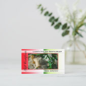 Sjabloon van het Italiaanse Restaurant Cadeaubon Kortingskaartje (Staand voorkant)